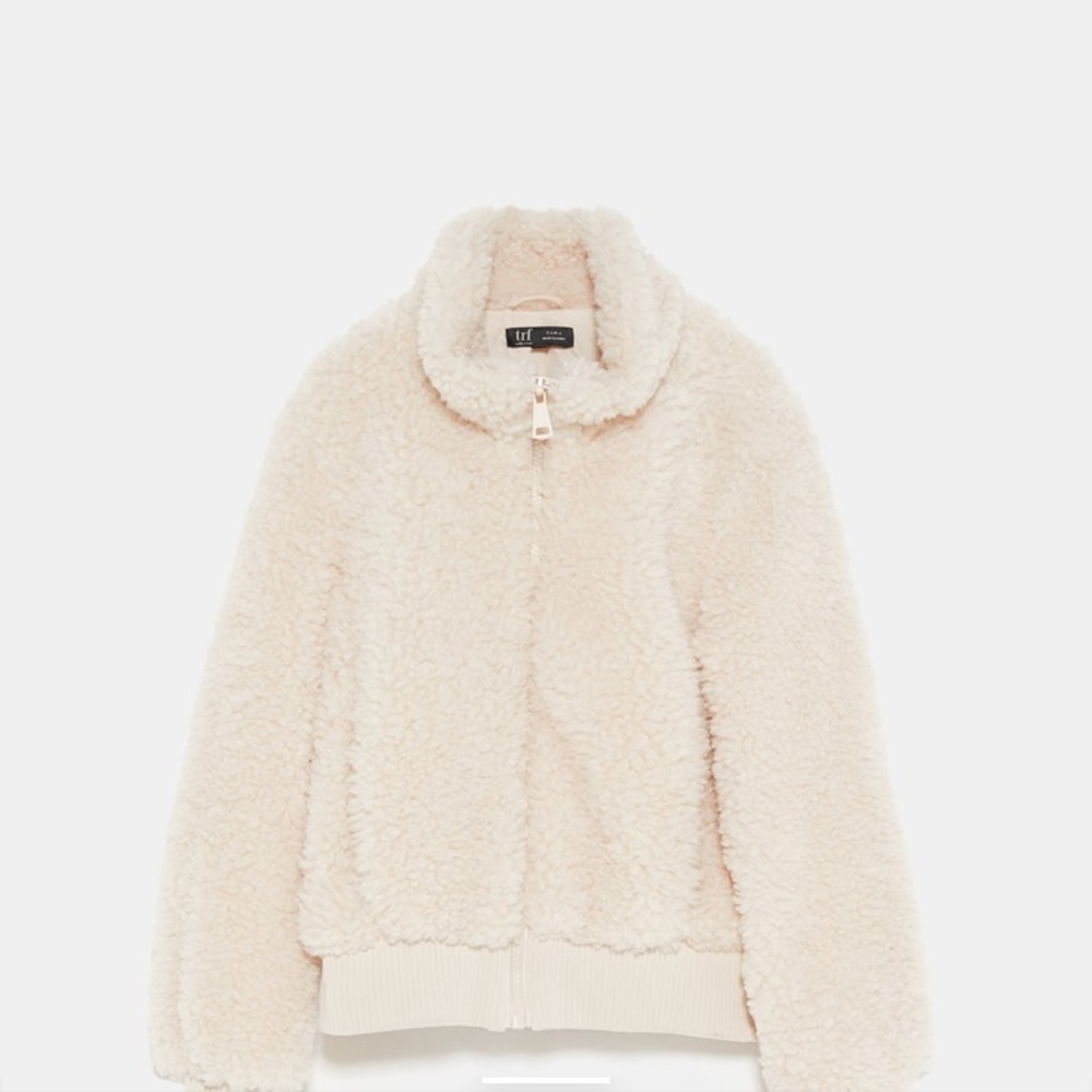 Zara fleece bomber